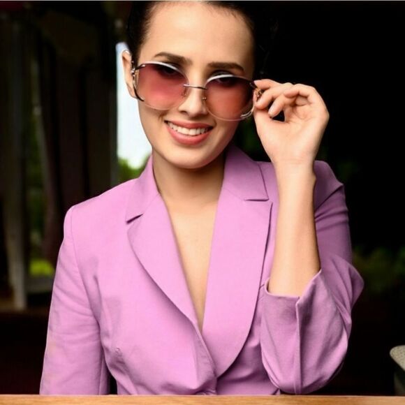 Prime revoux Pink Sunglasses - Picture 1 of 6